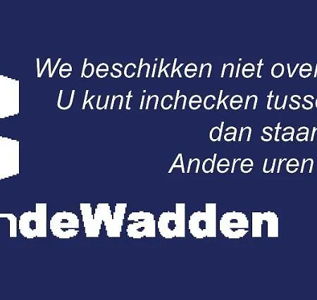 Het De Wadden Bed & Breakfast